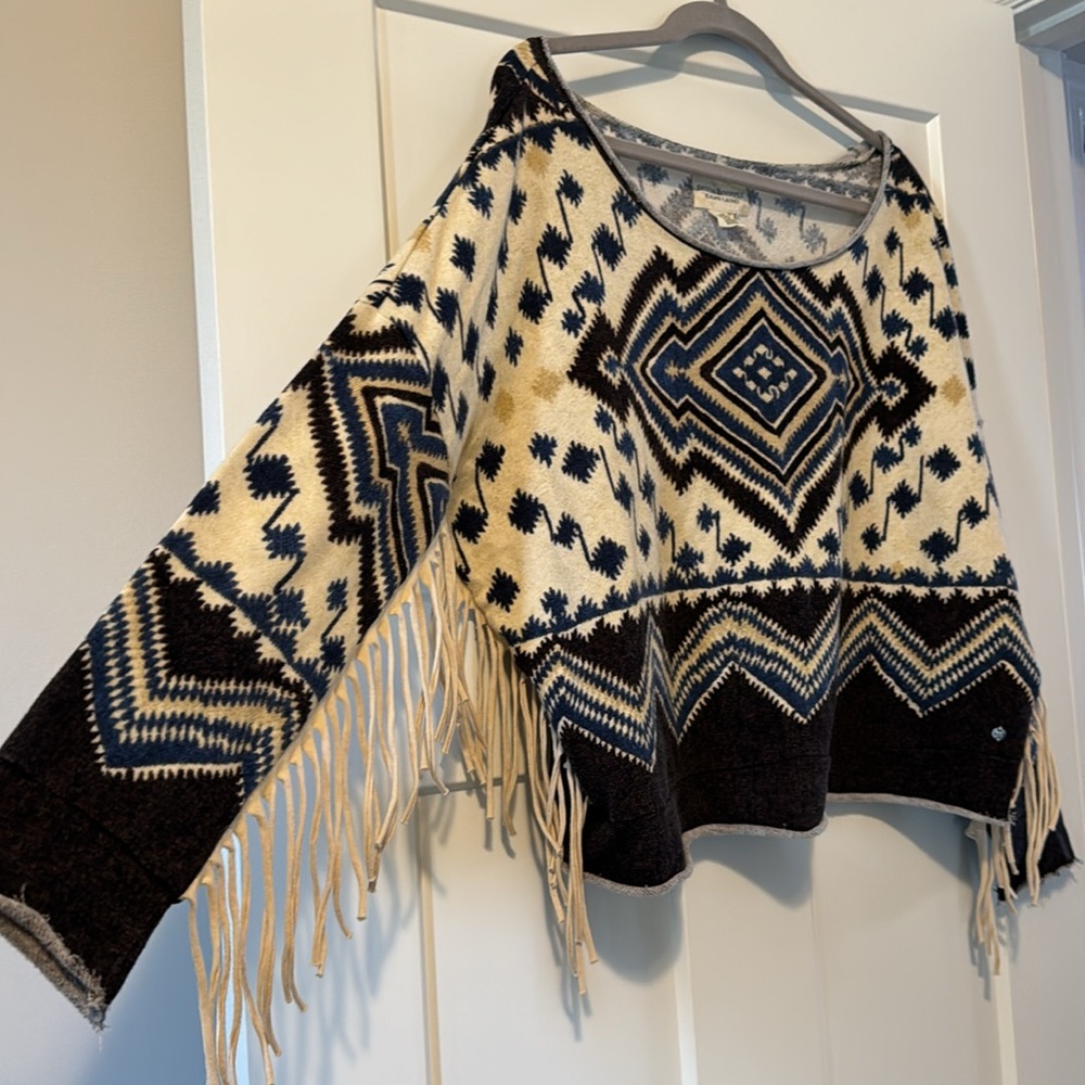 Denim & Supply Ralph Lauren Fringe terry pullover